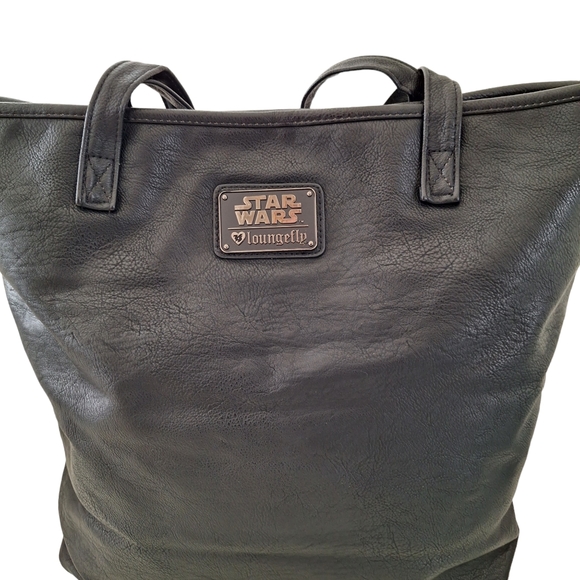 Loungefly Star Wars Space Scene Real Photo Tote Bag Purse - Picture 5 of 11
